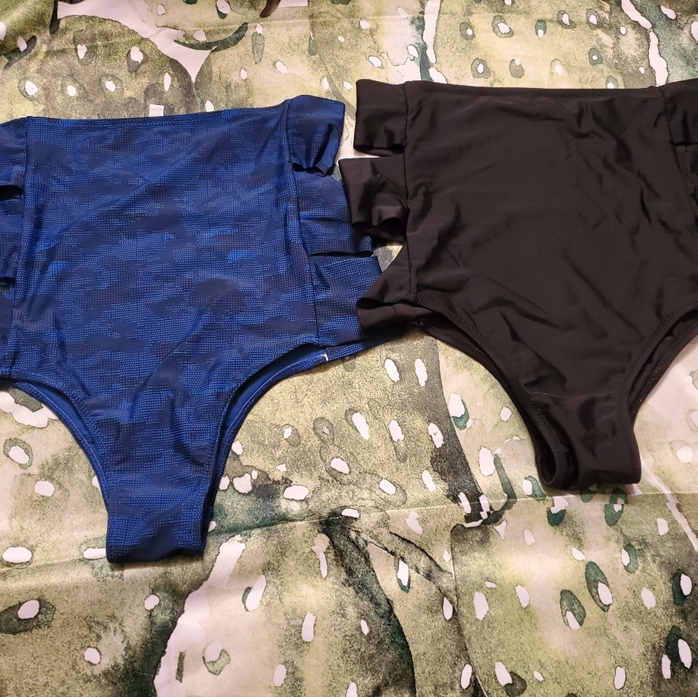 Forever young High waisted swim bottoms